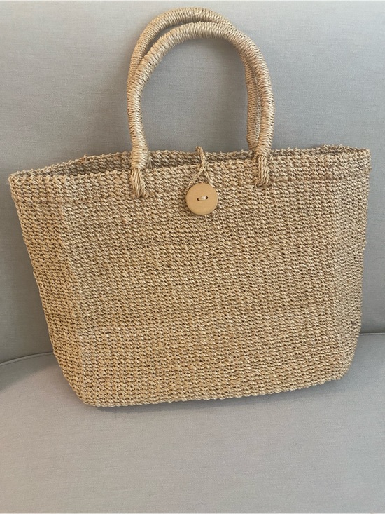 spain Handbags - NWOT Woven Straw Tote Bag - Natural purchased in Spain